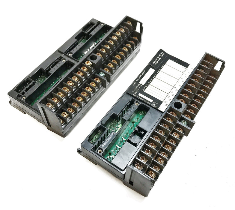 GE/Fanuc Unloaded In/Out Barrier Style Terminal Base IC670CHS001E [Lot of 2]
