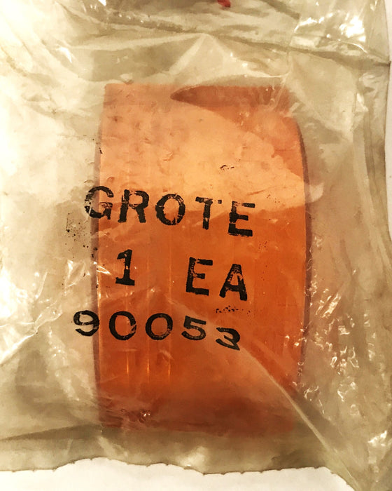 Grote Amber Clearance Mark Lens 90053 [Lot of 4] NOS