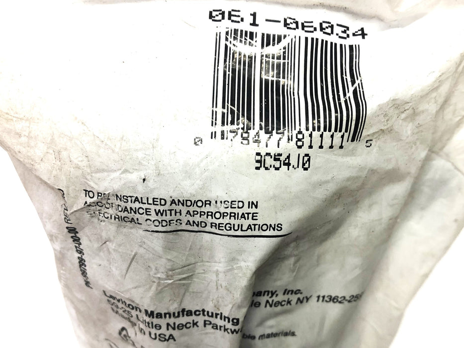 Leviton Industrial Specification Grade Locking Connector 06034 [Lot of 2] NOS