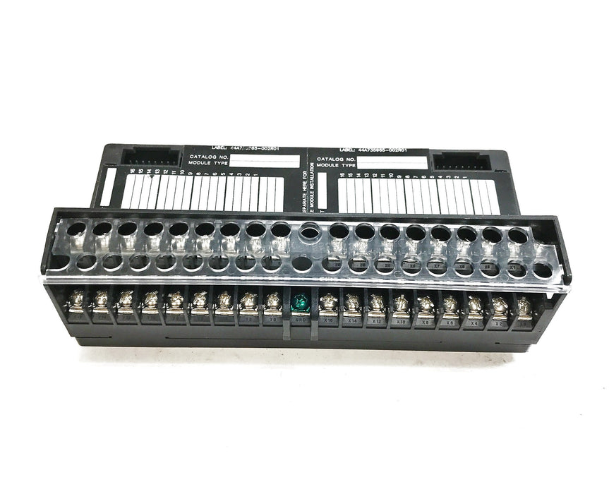 GE/Fanuc In/Out Barrier Style Terminal Base IC670CHS001H NOS