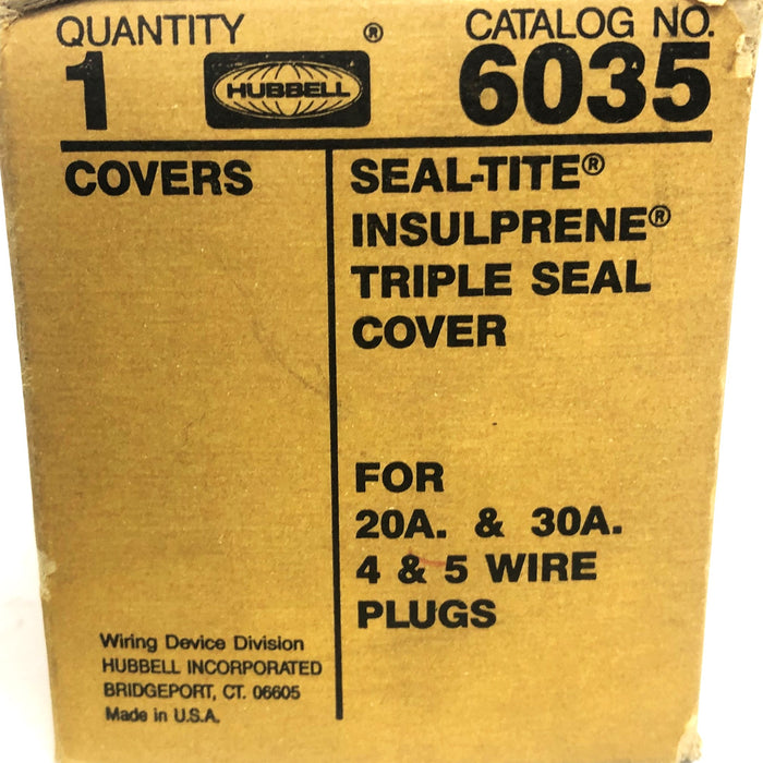 Hubbell Seal-Tite Insulprene Triple Seal Cover 6035 NOS