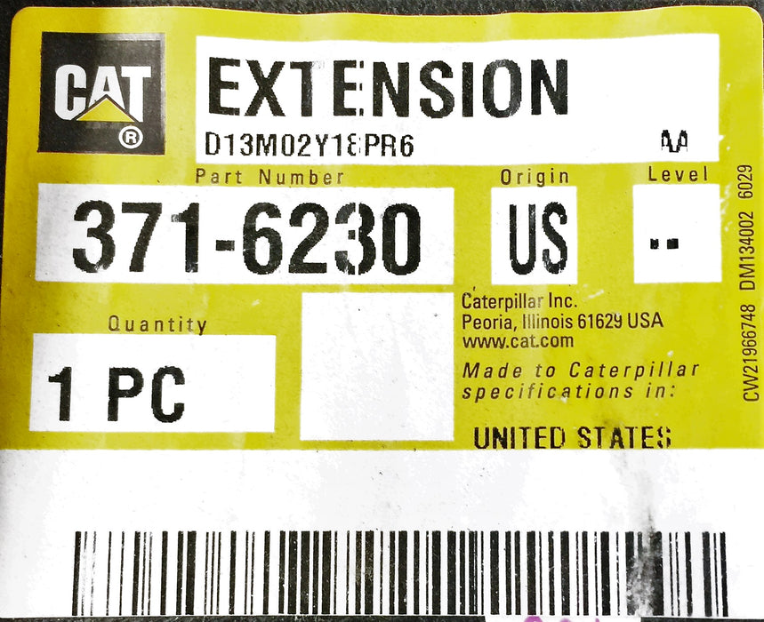 Caterpillar/Cat Extension 371-6230 NOS