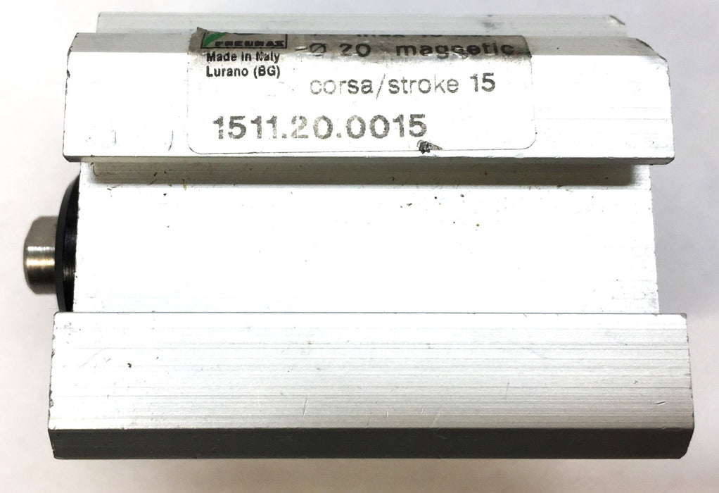 Pneumax Compact Pneumatic Cylinder 1511.20.15 USED