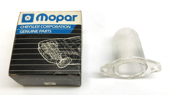 Mopar Clear License Light Lens 2913639 NOS