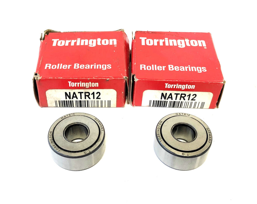Torrington Ball Bearing NATR12 [Lot of 2] NOS