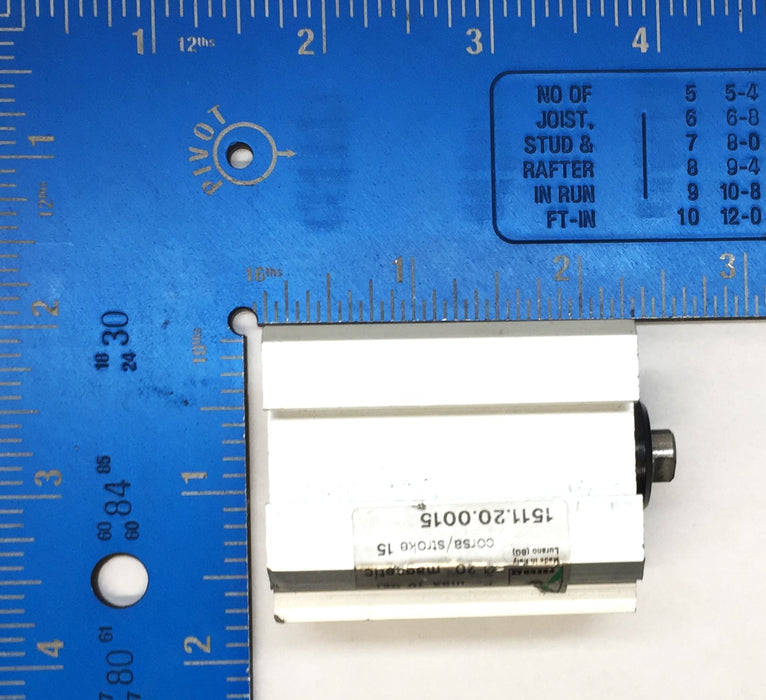 Pneumax Compact Pneumatic Cylinder 1511.20.15 USED