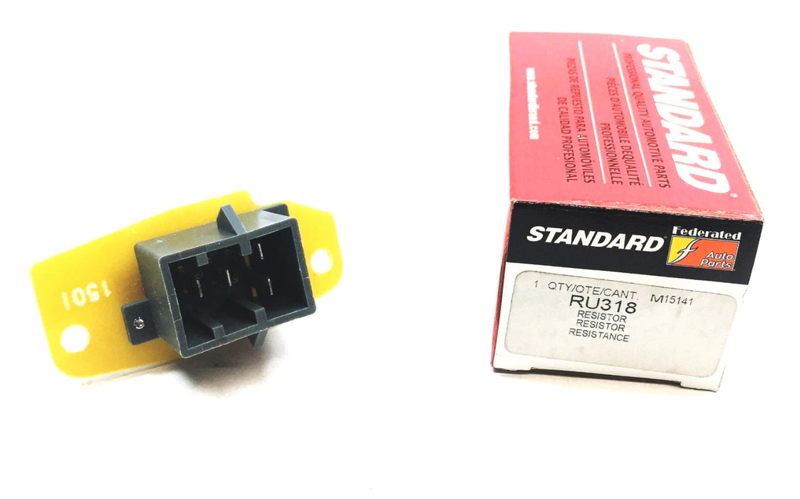 Standard Federated Auto Parts Blower Motor Resistor RU318 NOS