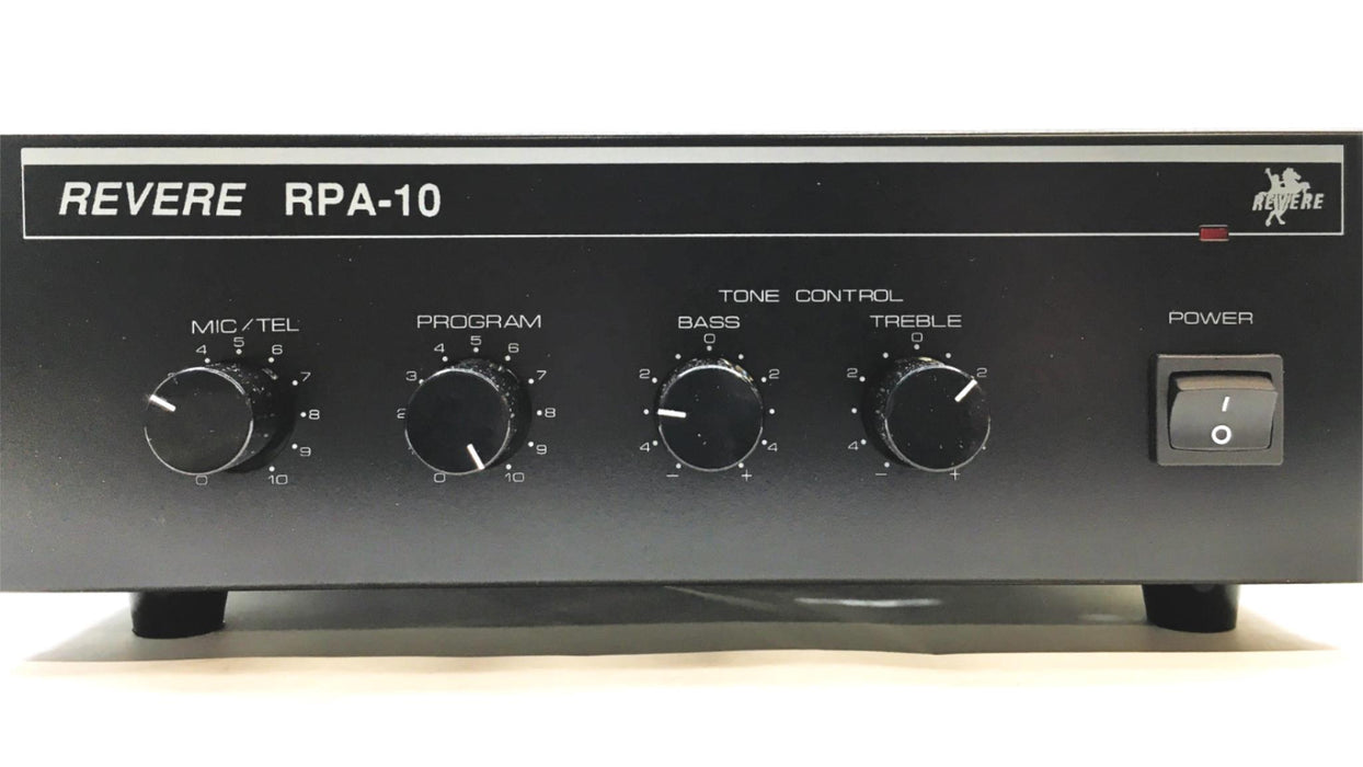 Revere 10 Watt PA Amplifier RPA-10 NOS