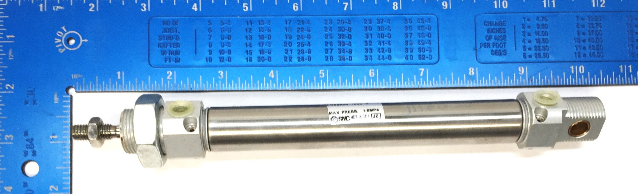 SMC Stainless Round Pneumatic Cylinder CD85N20-125C-B NOS