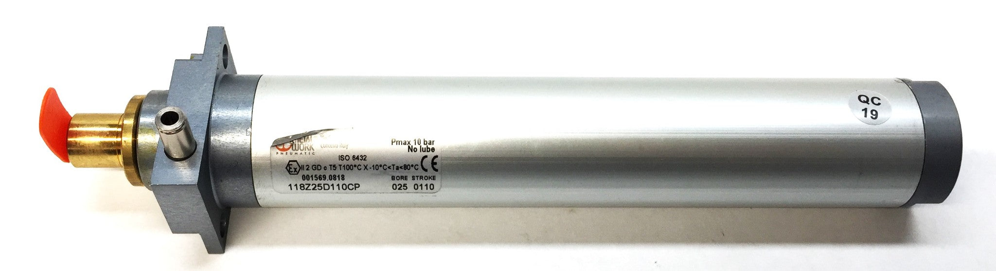 Metal Work Pneumatic Round Pneumatic Cylinder 118Z25D110CP (001569.0818) NOS