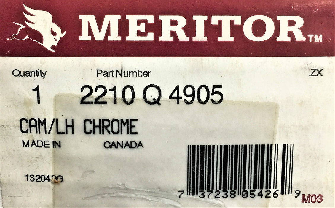 MERITOR Left-Handed Chrome Cam Shaft 2210Q4905 NOS