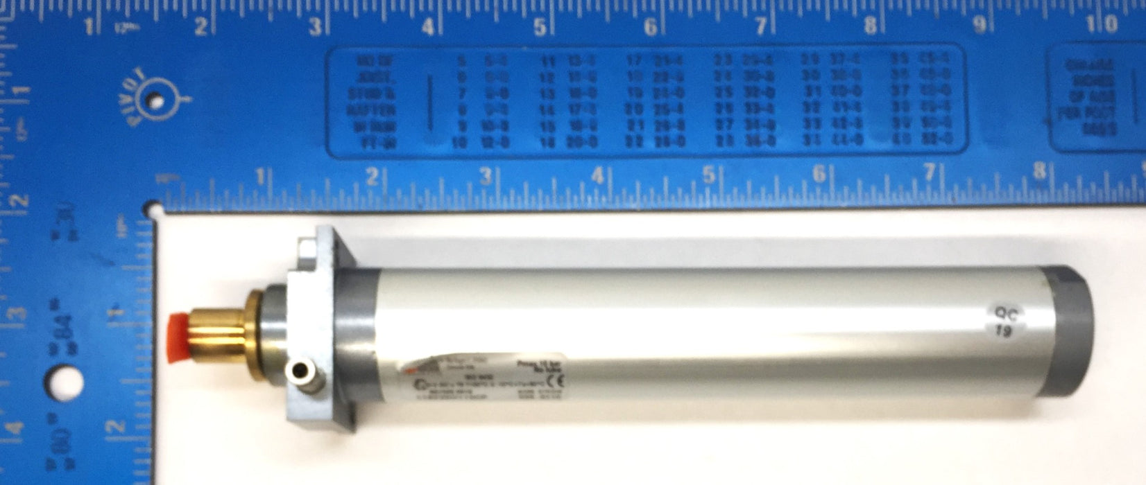 Metal Work Pneumatic Round Pneumatic Cylinder 118Z25D110CP (001569.0818) NOS