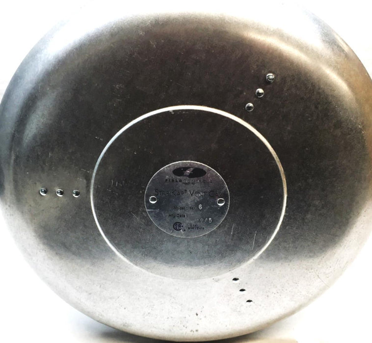 Starkap 6 Inch Aluminum Chimney Cap 46038406 NOS
