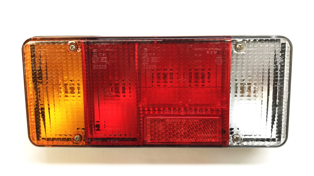 Volvo OEM 11-3/4" x 5" Amber/Red/Clear Left Taillight Assembly TL-68913 NOS