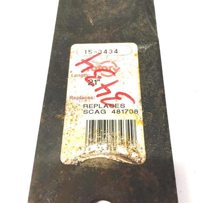 Rotary Replacement High Lift Mower Blade 15-3434 (3434) [Lot of 2]