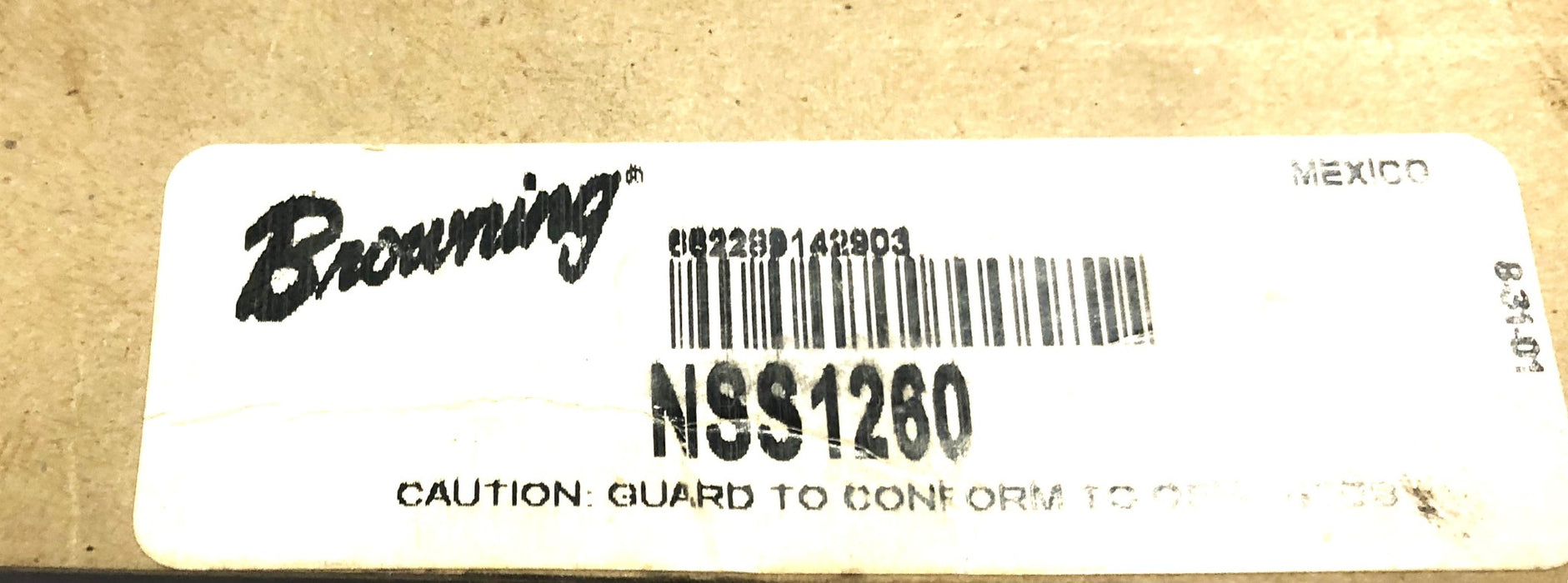 Browning 60 Tooth Spur Gear NSS1260 NOS