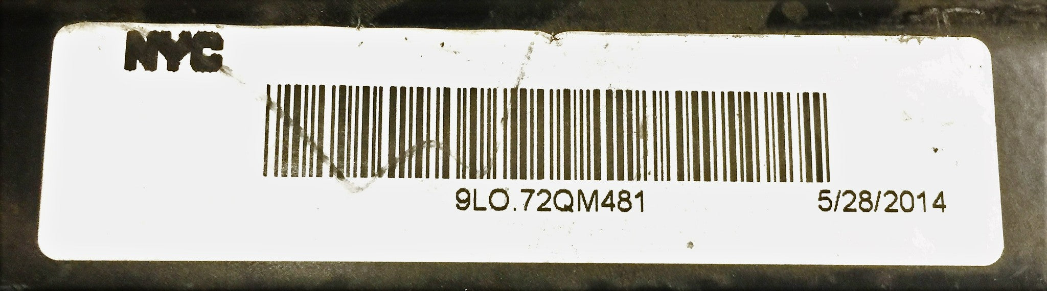 Estampro/NYC 49-1/2" Bracket 9LO.72QM481 NOS