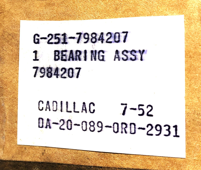 Unbranded HSB-20S Bearing Assembly 7984207 (7382797) NOS