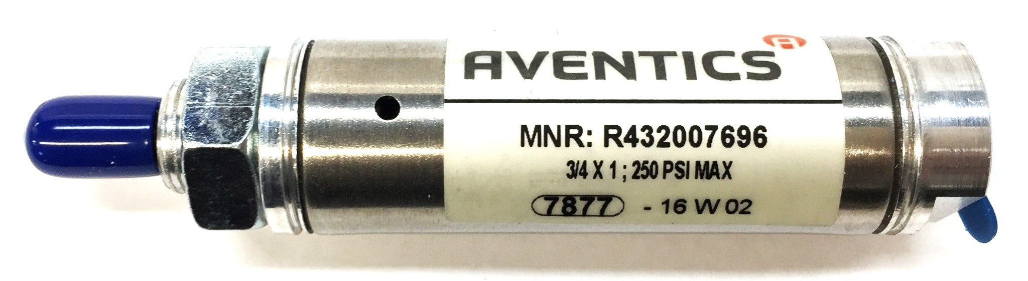 Aventics 3/4" x 1" (250 MAX Psi) Pneumatic Cylinder R432007696 NOS