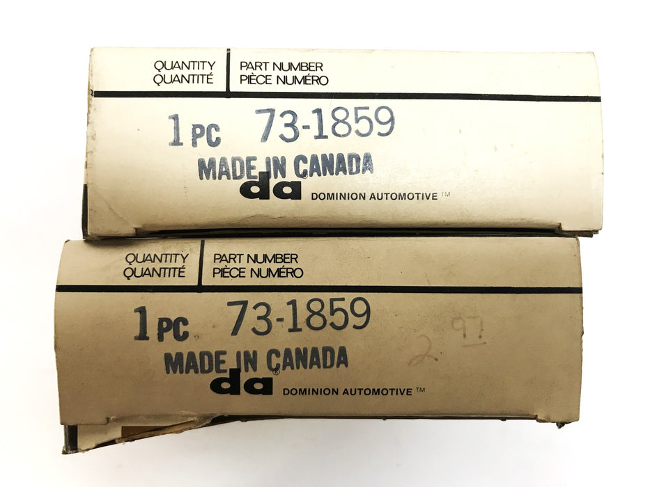 Dominion Automotive 4-1/2 inch Amber Replacement Lens 73-1859 [Lot of 2] NOS