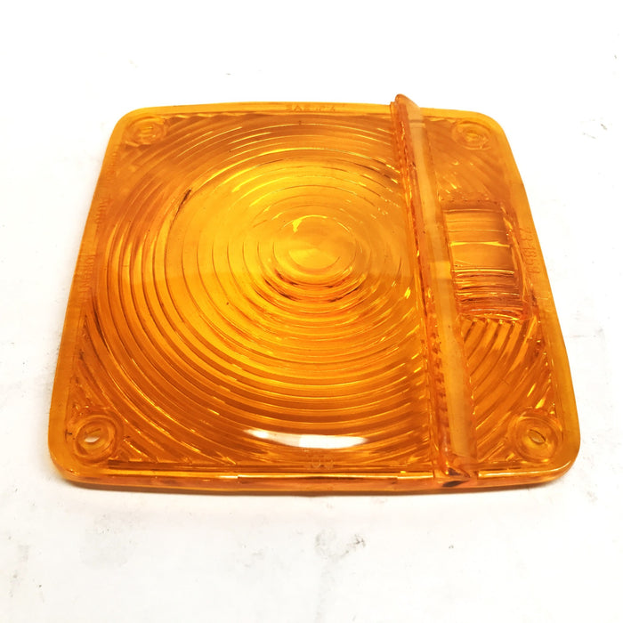 Dominion Automotive 4-1/2 inch Amber Replacement Lens 73-1859 [Lot of 2] NOS