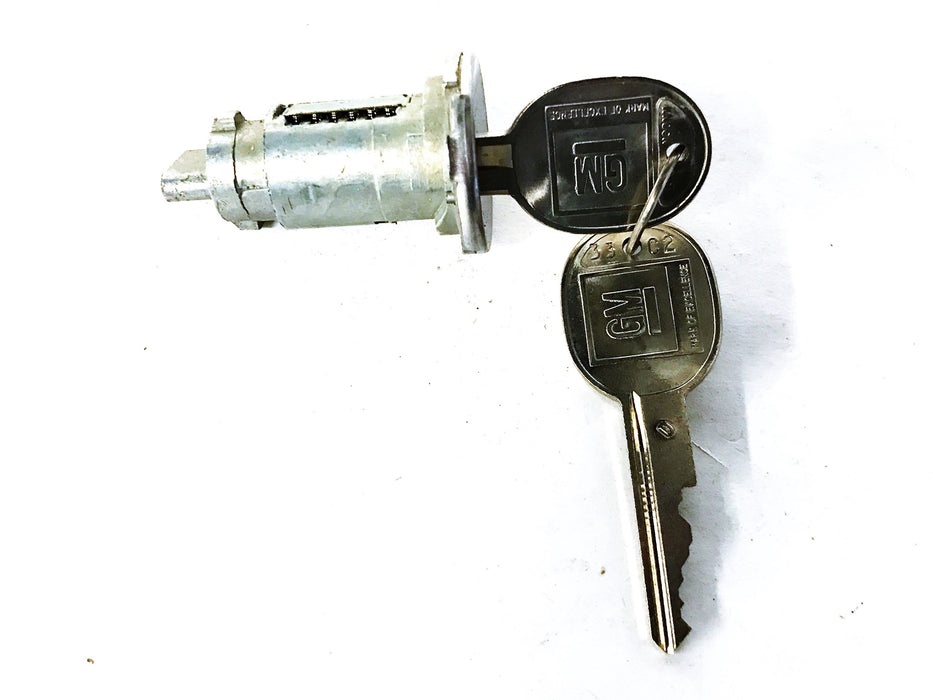 ACDelco GM Cylinder Assembly with 2 Keys D1401C [Lot of 2] NOS