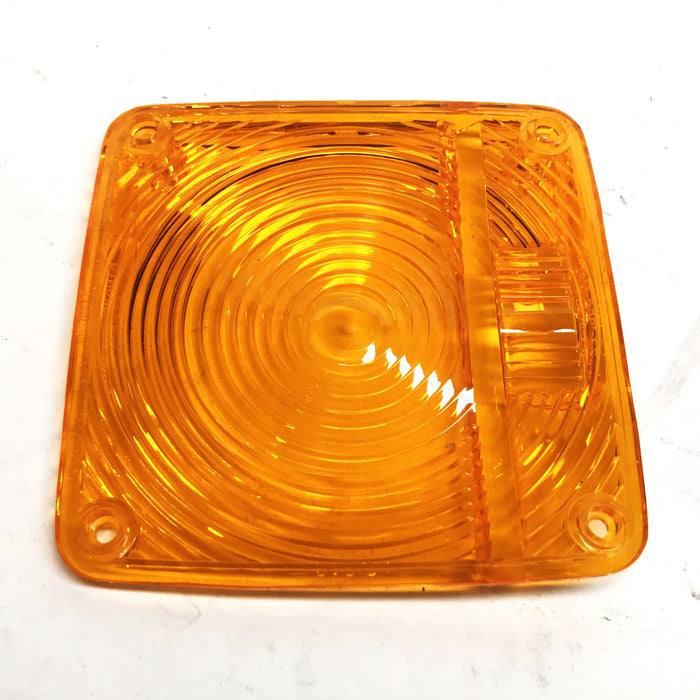 Dominion Automotive 4-1/2 inch Amber Replacement Lens 73-1859 [Lot of 2] NOS