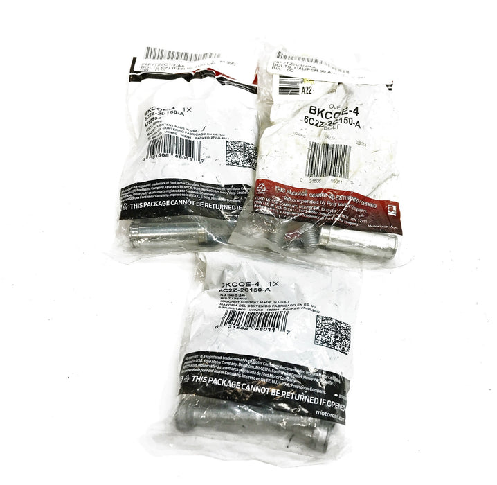 Motorcraft Brake Caliper Pin Kit BKCOE-4 (6X2Z-2C150-A) [Lot of 3] NOS