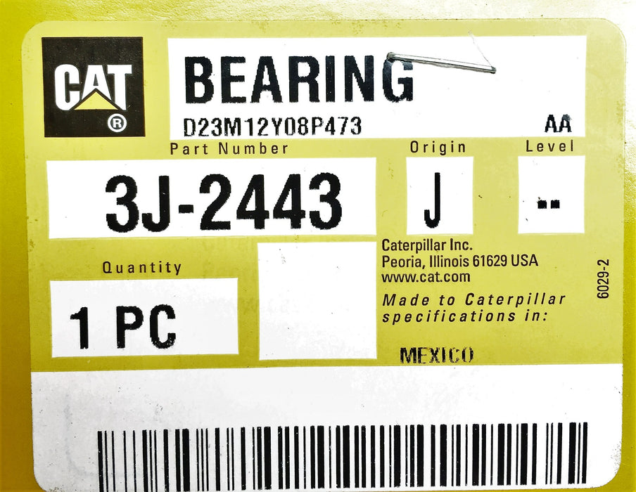 Caterpillar/CAT Bearing 3J-2443 NOS