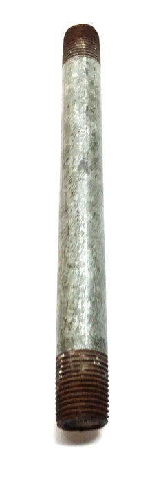 Unbranded 1/8" x 4" Galvanized Nipple [Lot of 10] NOS