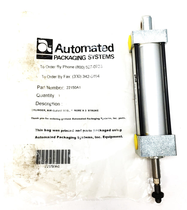 Automated Packaging Systems Pneumatic Air Cylinder 22150A1 NOS