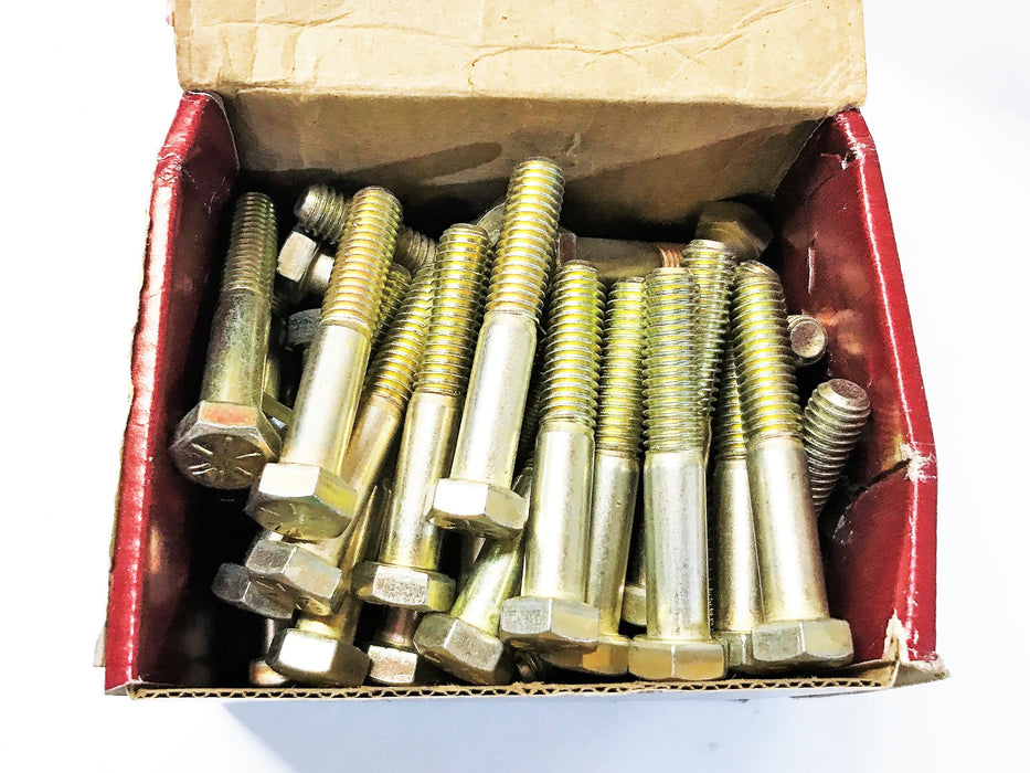 PFC 3/8ΓÇ¥-16 x 2-1/4ΓÇ¥ Hex Head Cap Screws Grade 8 80-2625-452 [Lot of 55] NOS