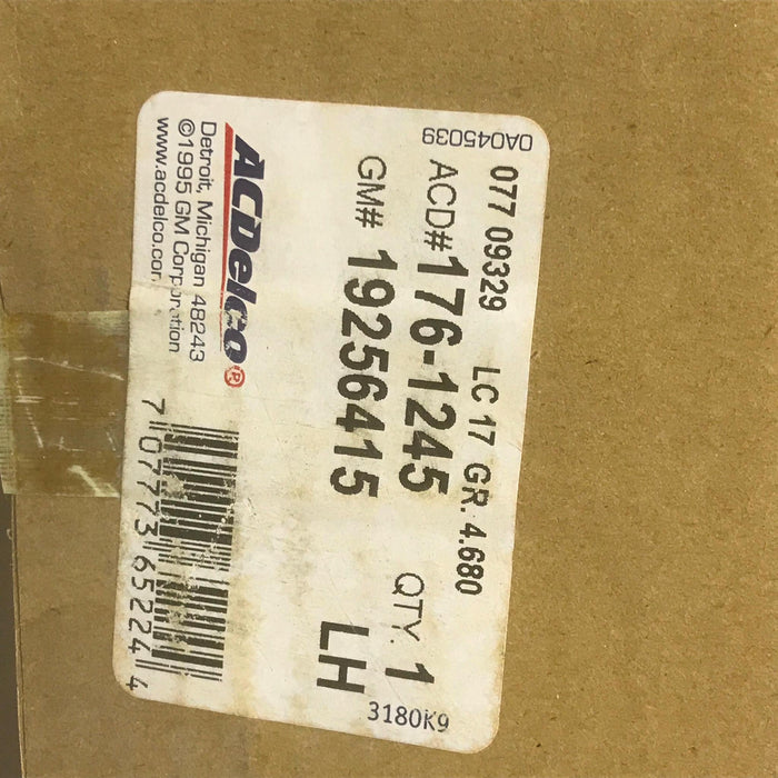 ACDelco Left Hand Hydraulic Brake Hose 176-1245 (19256415) NOS