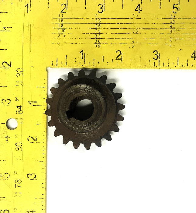 Unbranded 1.18X2.12 Inch OD 0.58 Inch Bore Gear 20 Tooth NOS