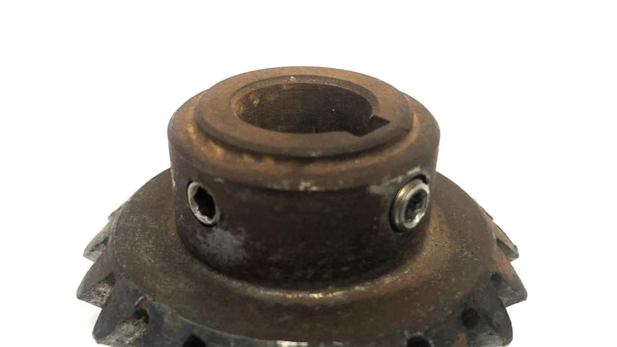 Unbranded 20 Tooth 0.58 Inch Bore Gear 1.18X2.12 Inch OD NOS