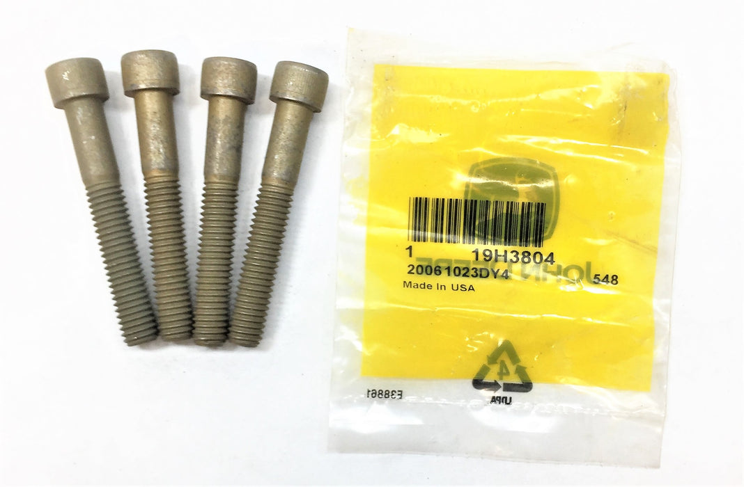 JOHN DEERE Equipment Screw 19H3804 [Lot of 4] NOS
