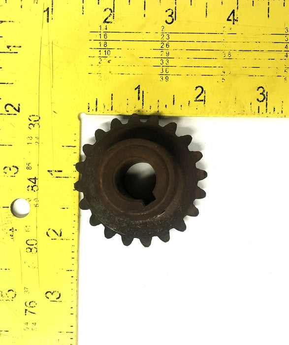 Unbranded 20 Tooth 0.58 Inch Bore Gear 1.18X2.12 Inch OD NOS