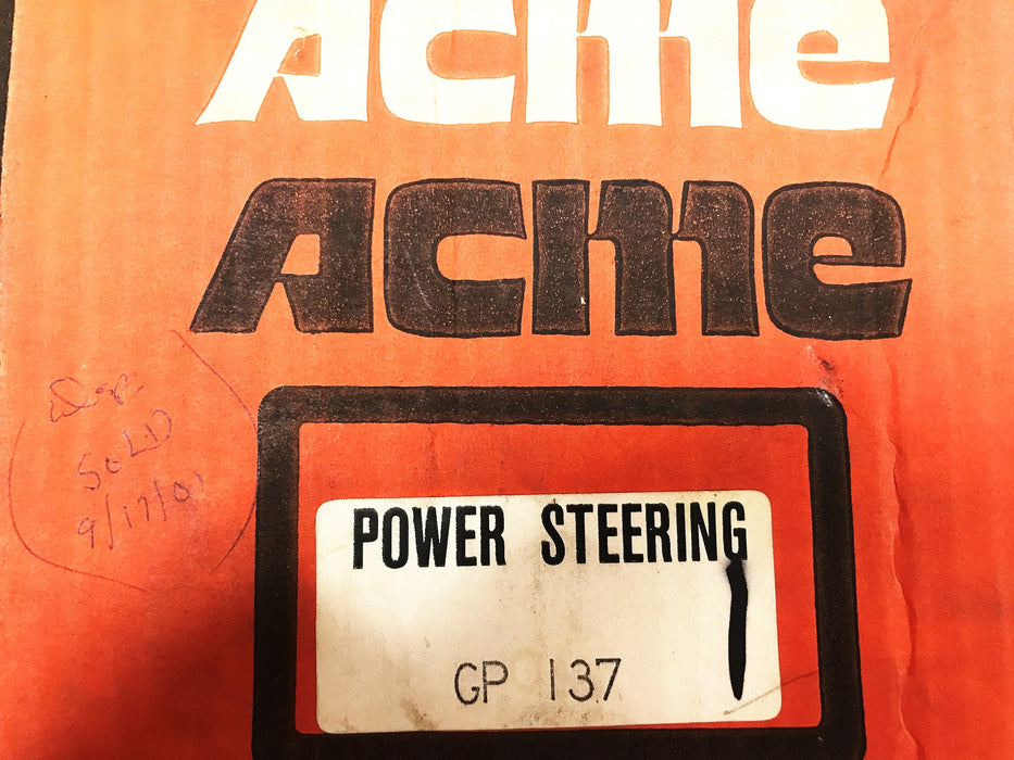 ACME Power Steering Pump GP137 REMANUFACTURED