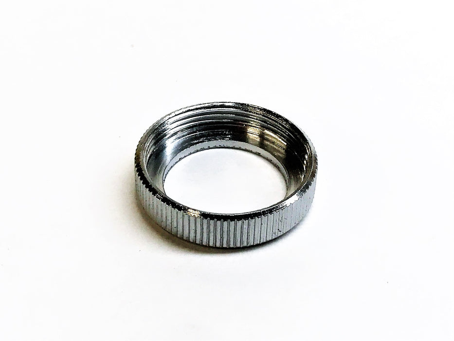 Unbranded 1/2" Chrome Faucet Trim Escutcheon Ring [Lot of 6] NOS