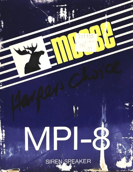 Moose Siren Speaker MPI-8 NOS