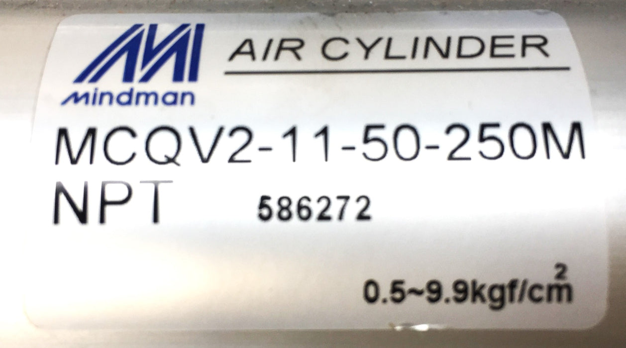 Mindman Pneumatic Air Cylinder MCQV2-11-50-250M NOS