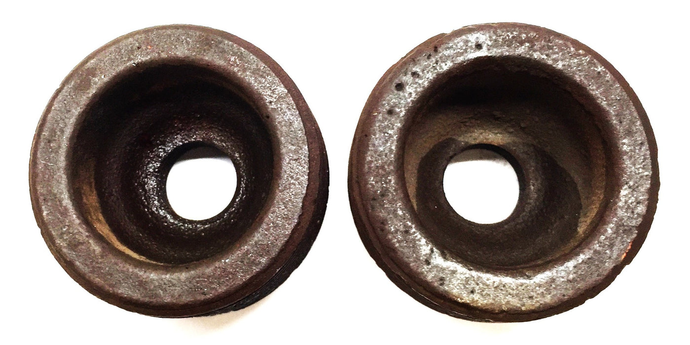 Unbranded 1-1/2" x 1/8" Black Iron Bushing [Lot of 2] NOS