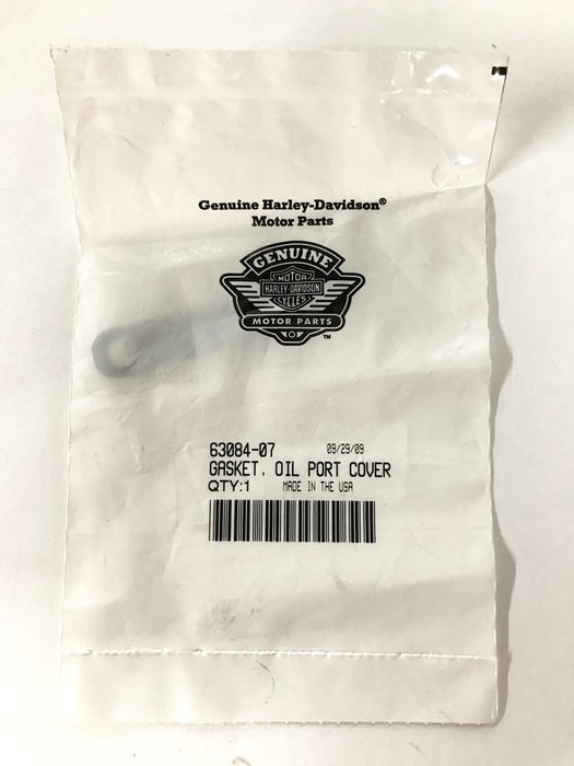 Harley-Davidson OEM Oil Port Cover Gasket 63084-07 [Lot of 5] NOS
