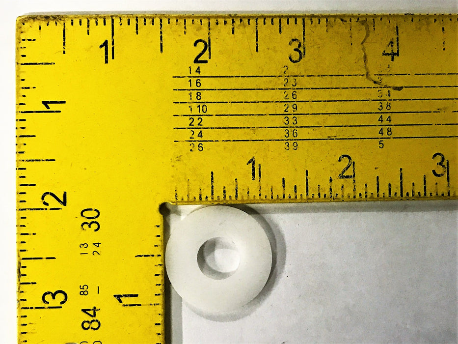 Unbranded White Flat Teflon Faucet Washer [Lot of 49] NOS