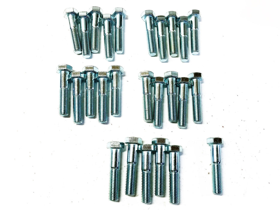 Hillman 5/8-11 UNC, 3" Length Hex Head Cap Screw 8200360 [Lot of 26] NOS