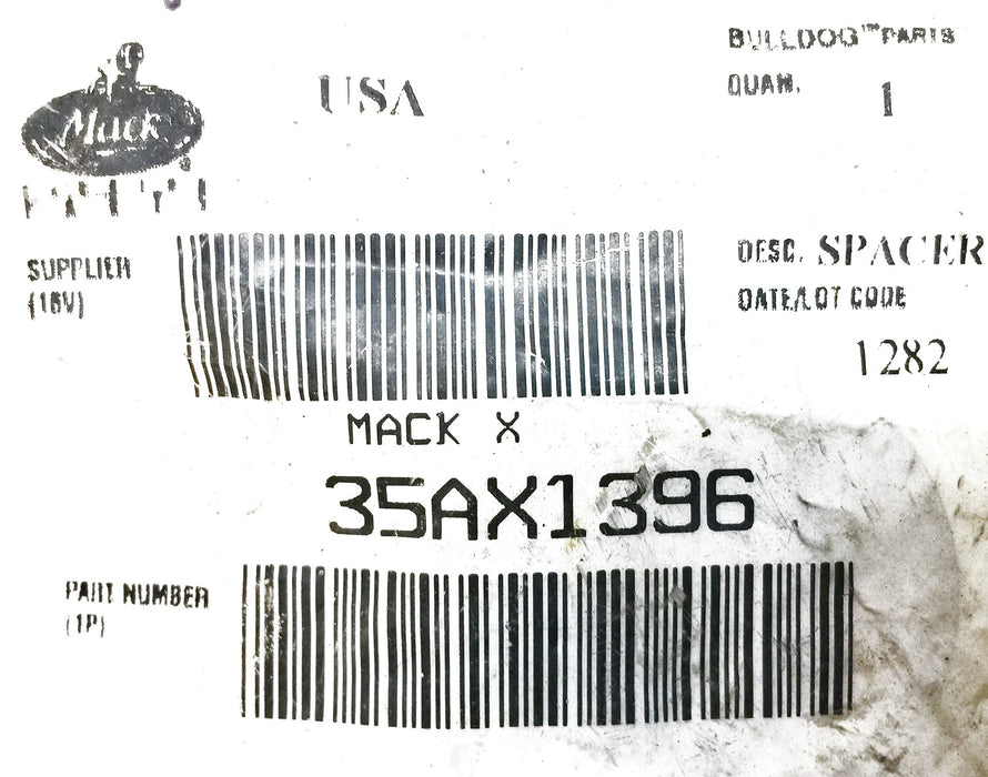 Mack Truck Spacer 35AX1396 NOS