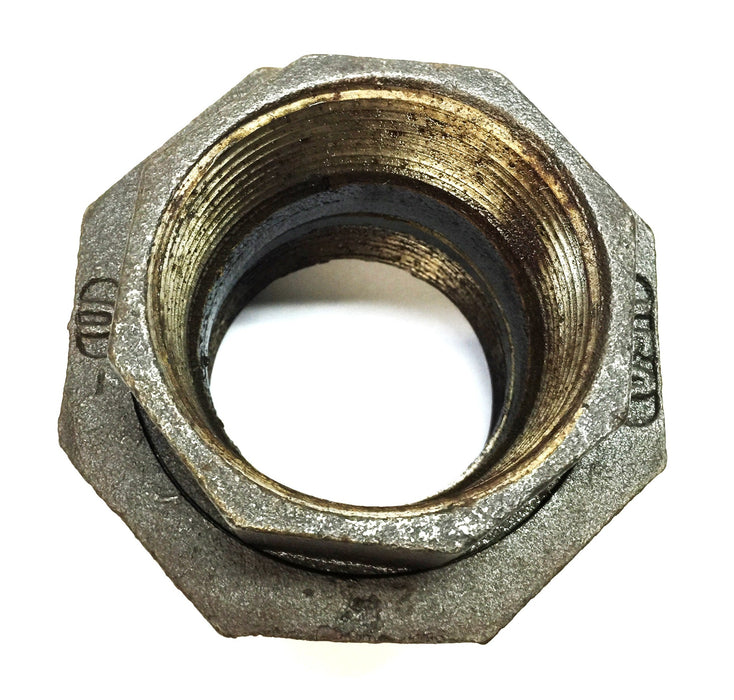 Unbranded 2-1/2" Black Union Coupler NOS
