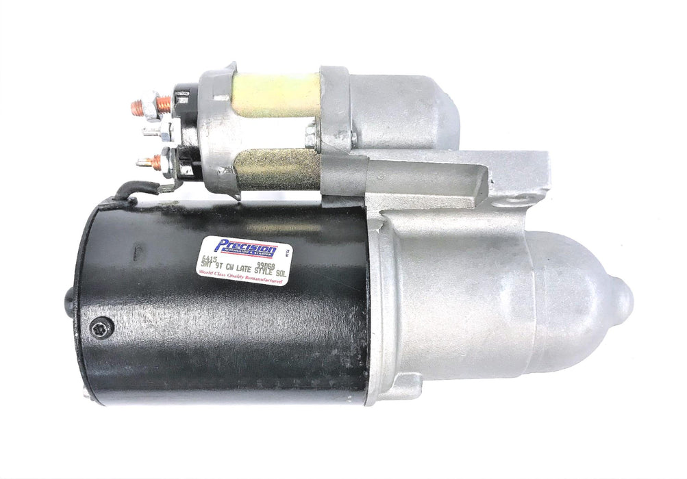 PRECISION 99DG8 5MT 9T CW LATE STYLE SOL STARTER FOR GM 6415 REMANUFACTURED