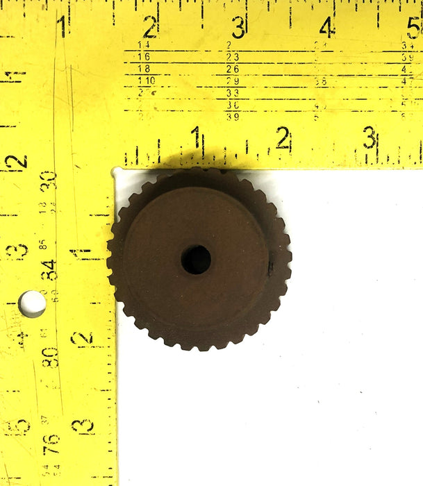 Martin 32 Teeth 0.30 Inch ID 1.50X2.01 Inch OD Timing Pulley 32XL037 USED