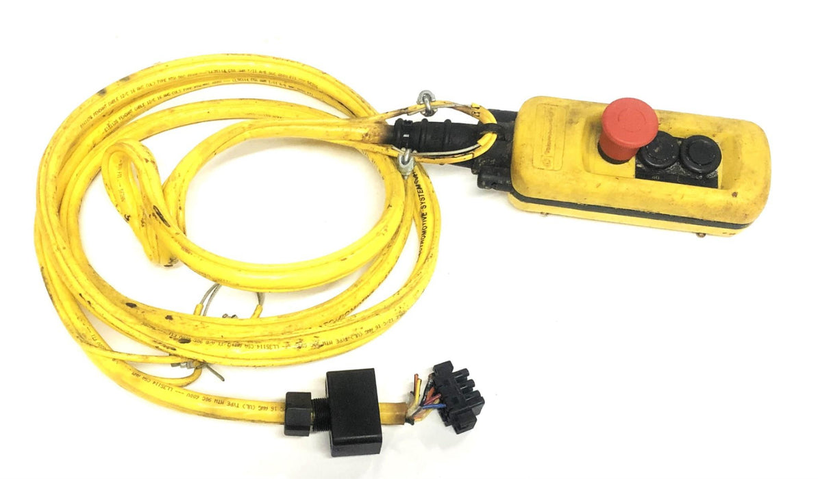 Telemecanique Untested Pushbutton Station With 10 Foot Cable XAC-A02/XAC-A03USED